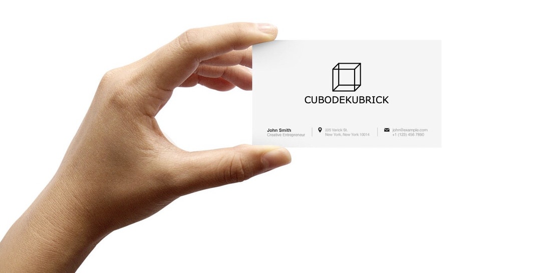 Interfaz de Squarespace Logo para crear un logotipo con texto e icono