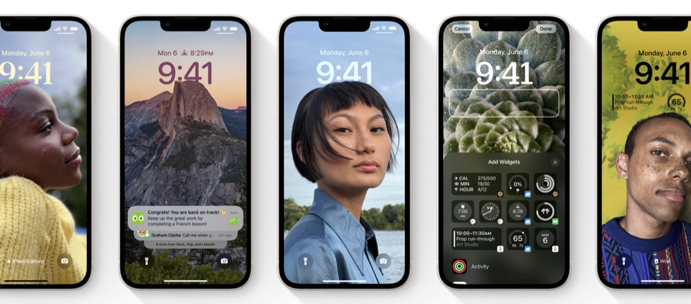 Pantalla de bloqueo personalizable en iOS 16