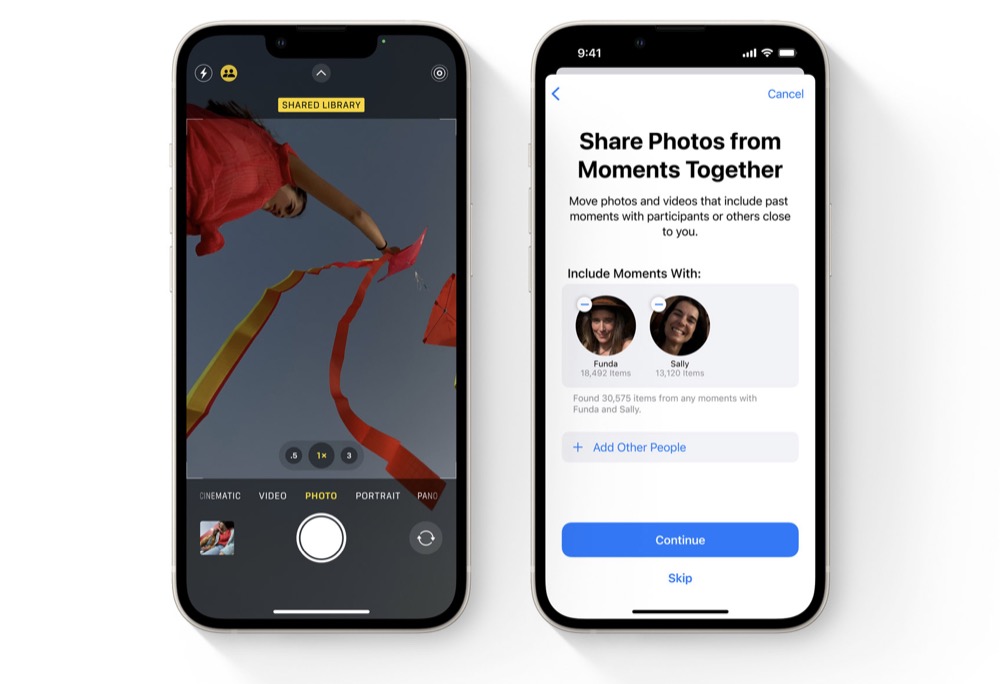Fototeca Compartida de iCloud presentada en iOS 16